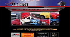 Desktop Screenshot of davesclassicauto.com